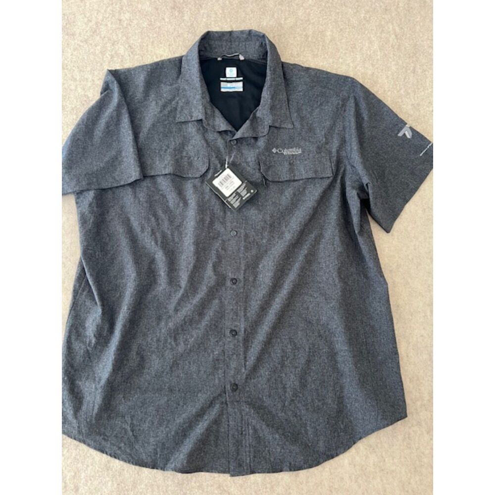 Columbia Irico Omni Cool Shirt BNWT Size XXL Gray
